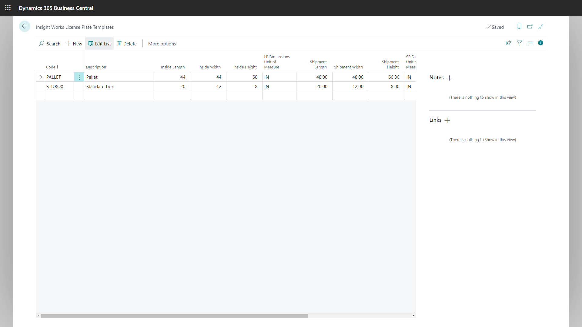 screenshot of License Plating